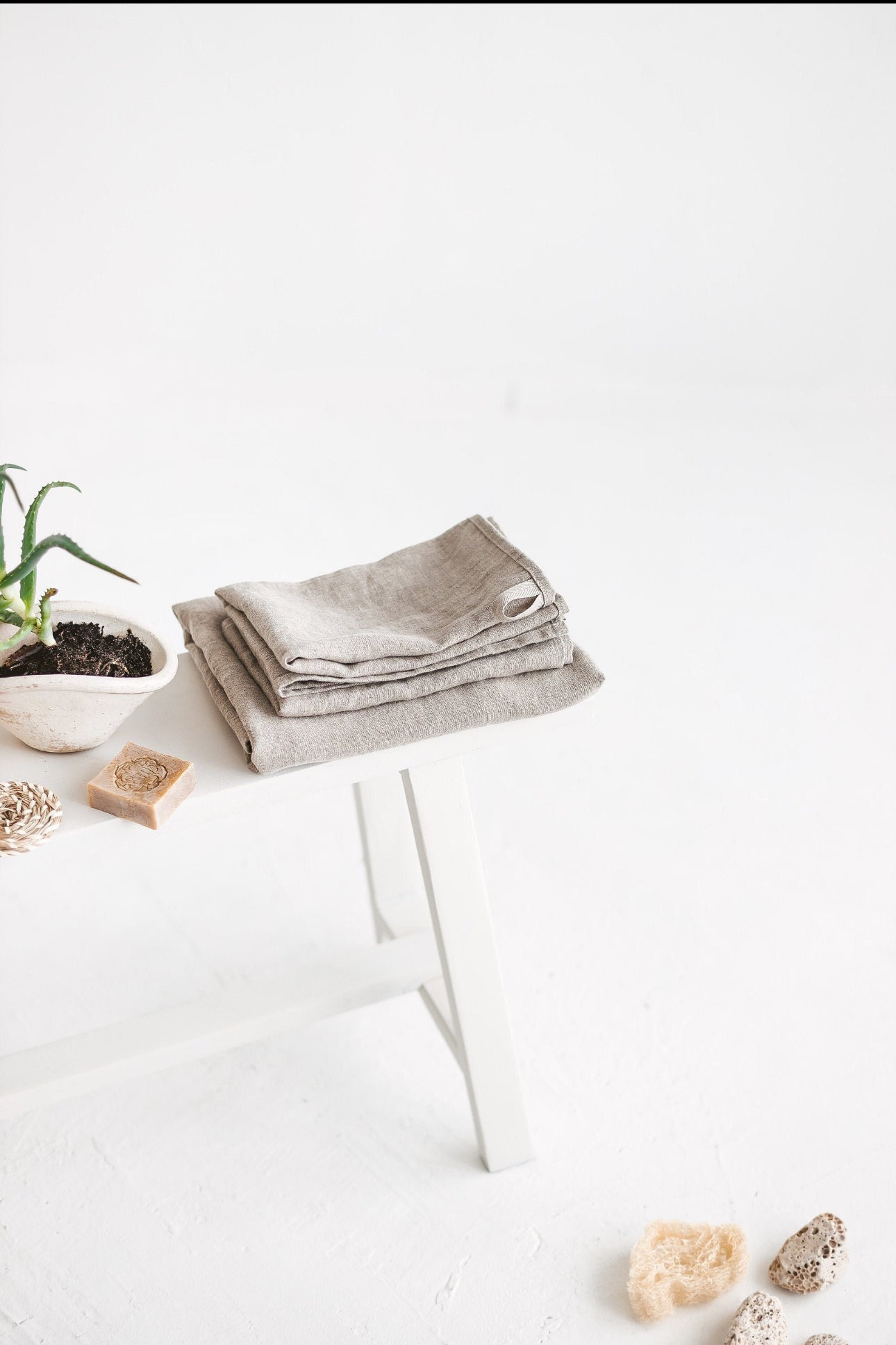 Linen bath Towels