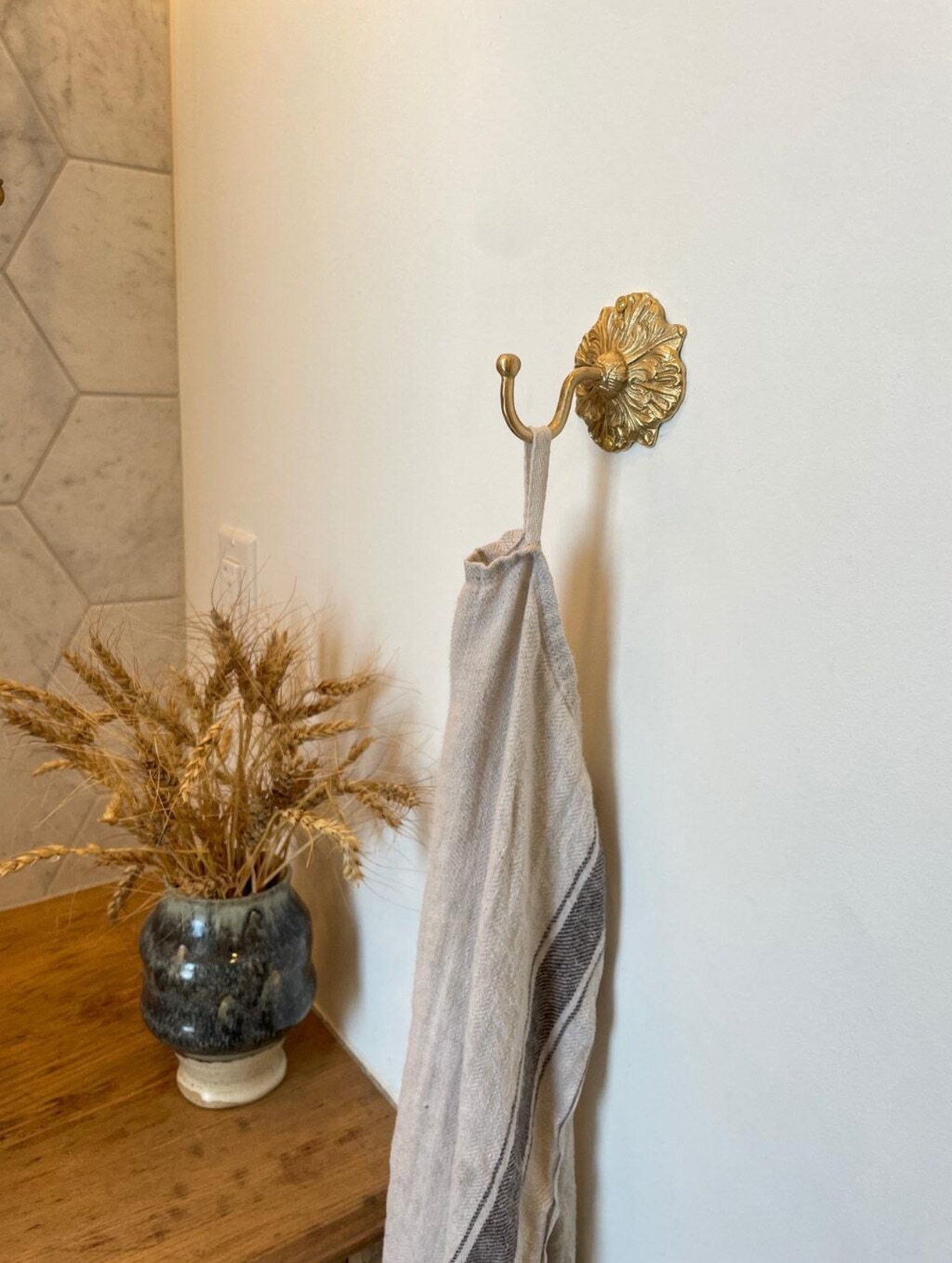 Brass towel Rack