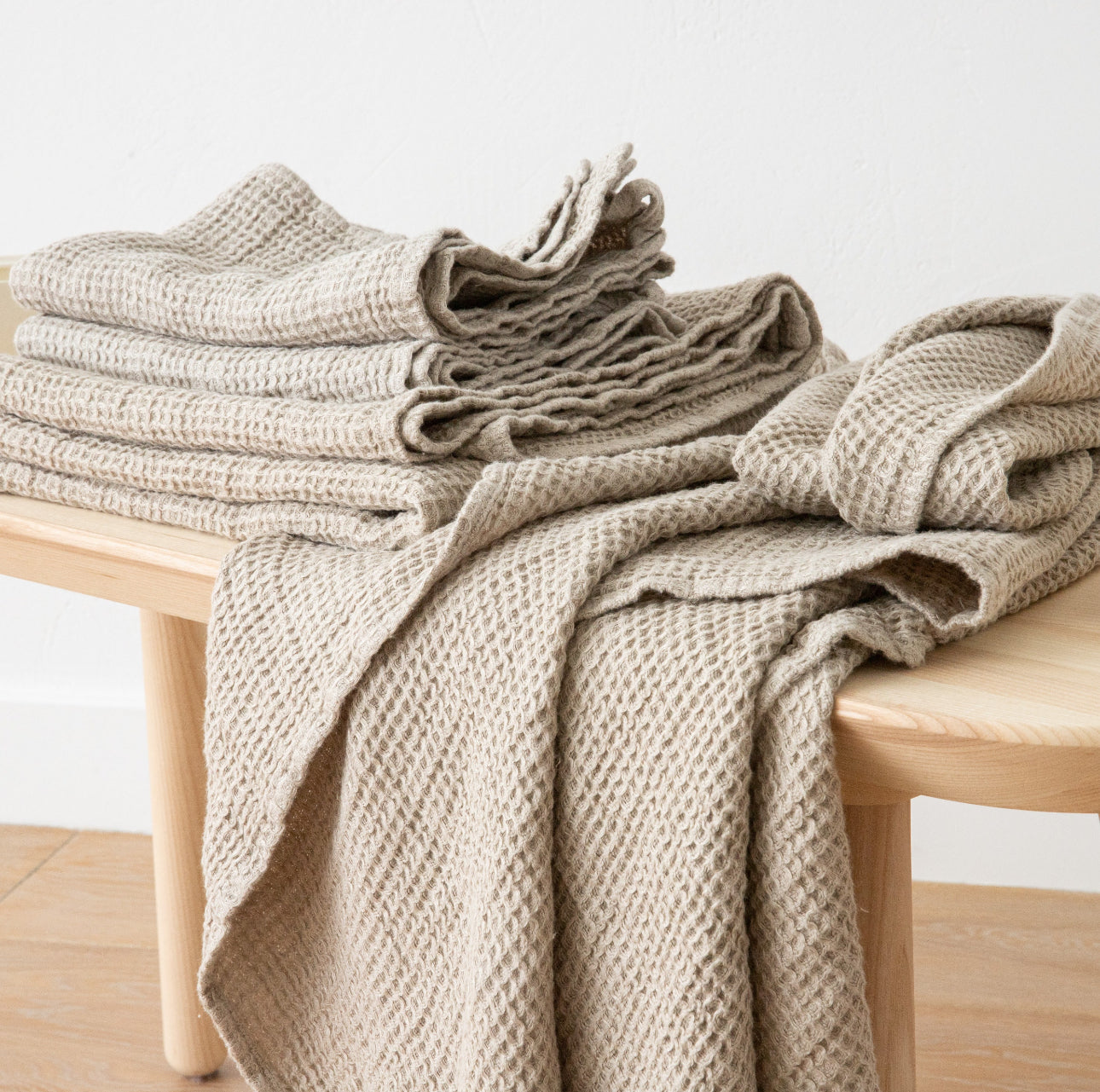 Linen Waffle Towels