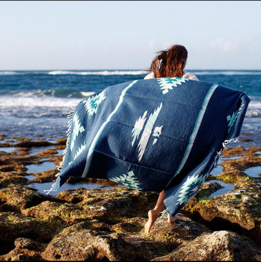 Mexican Thunderbird Blanket- Tapestry