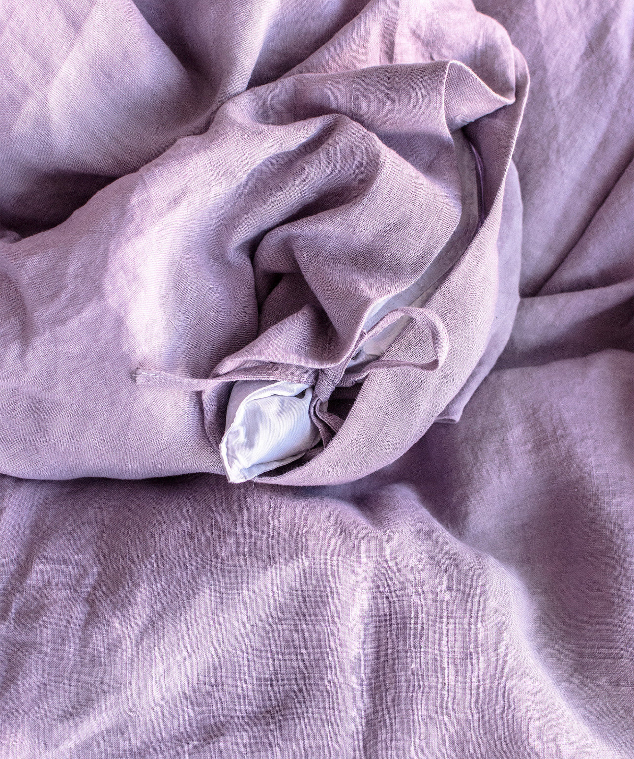 Linen Bedding set in Lavender