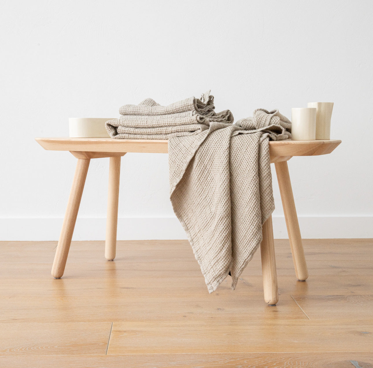 Linen Waffle Towels