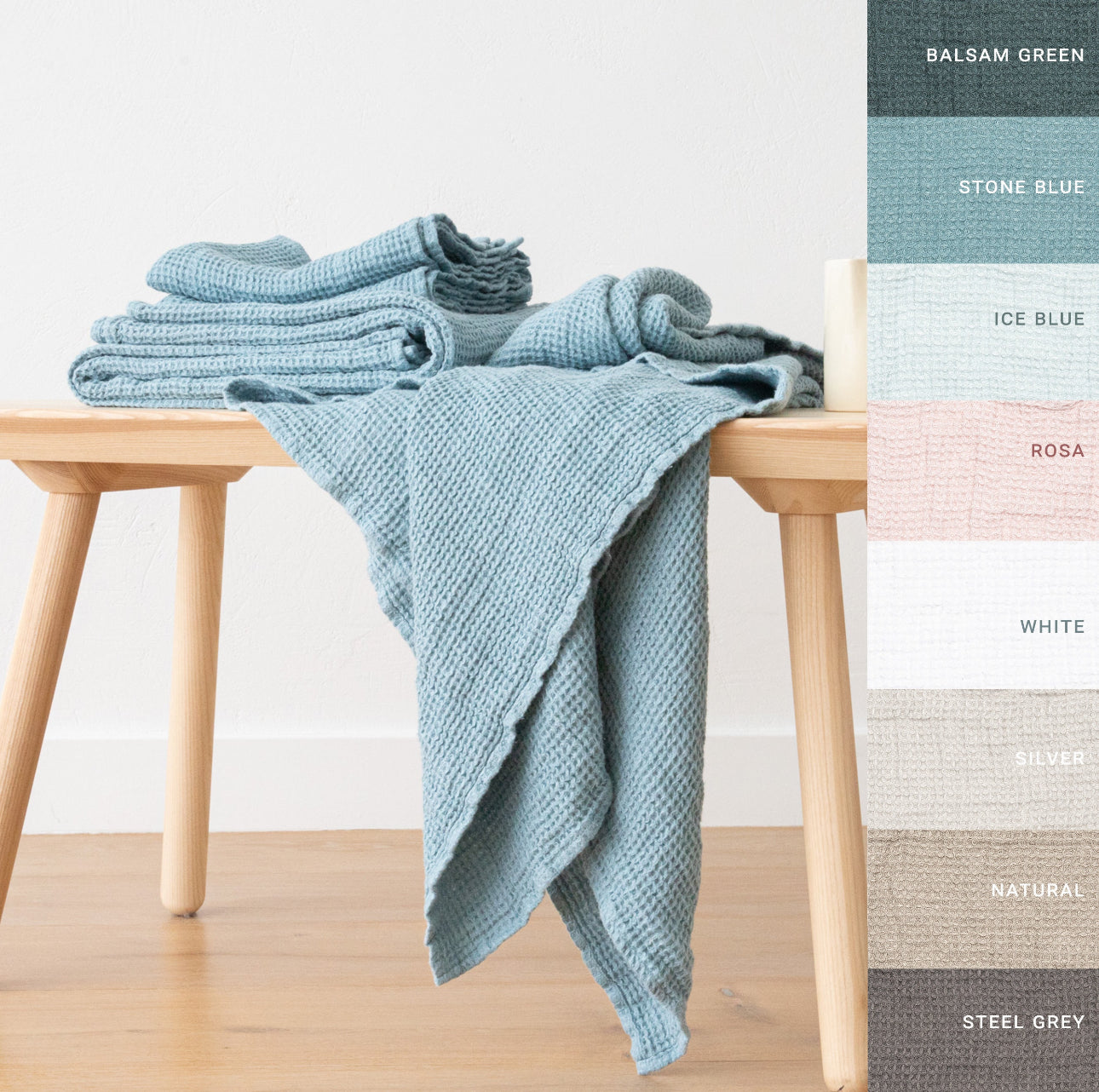 Linen Waffle Towels