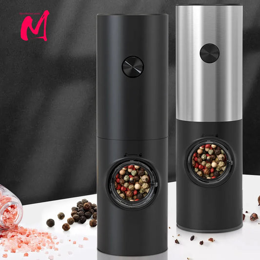 Electric Automatic Mill Pepper And Salt Grinder With LED Light Adjustable Coarseness Produced By Xiaomi Partner Manufacturers