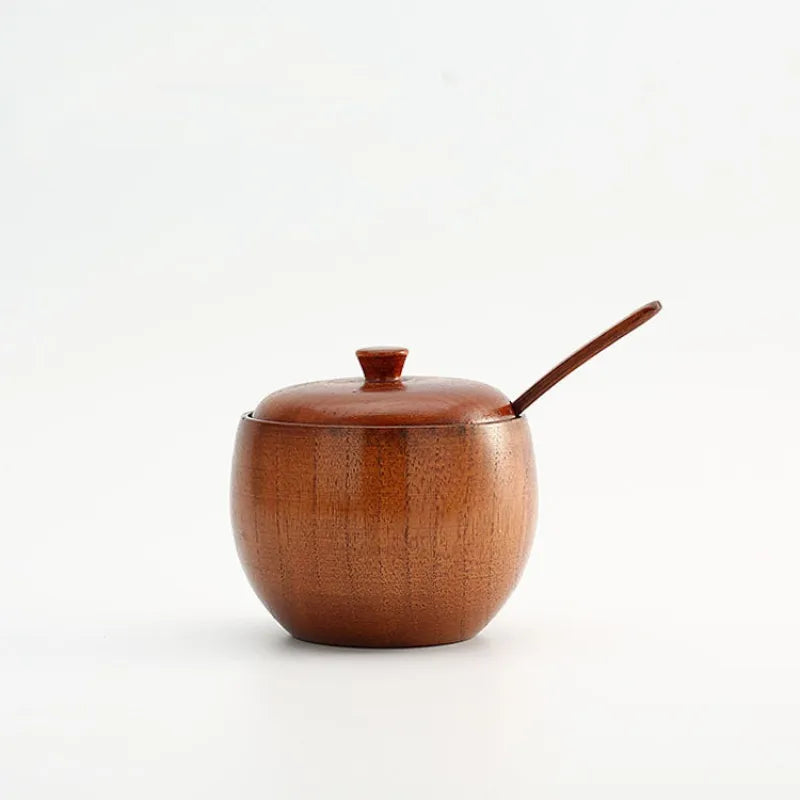 Wooden Salt Bowl