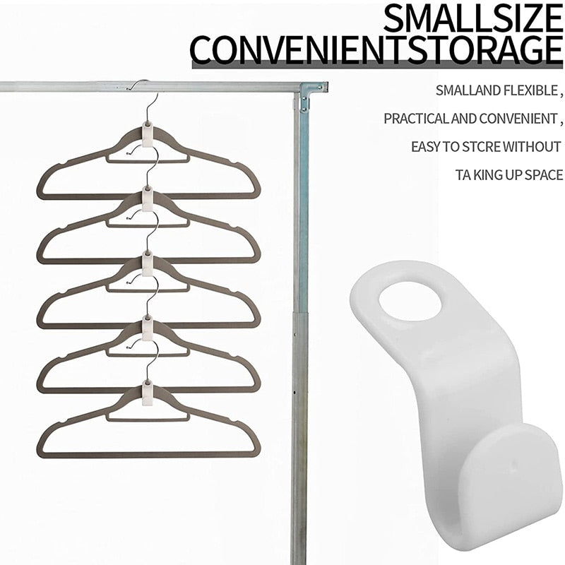 10/5Pcs Clothes Hanger Hooks