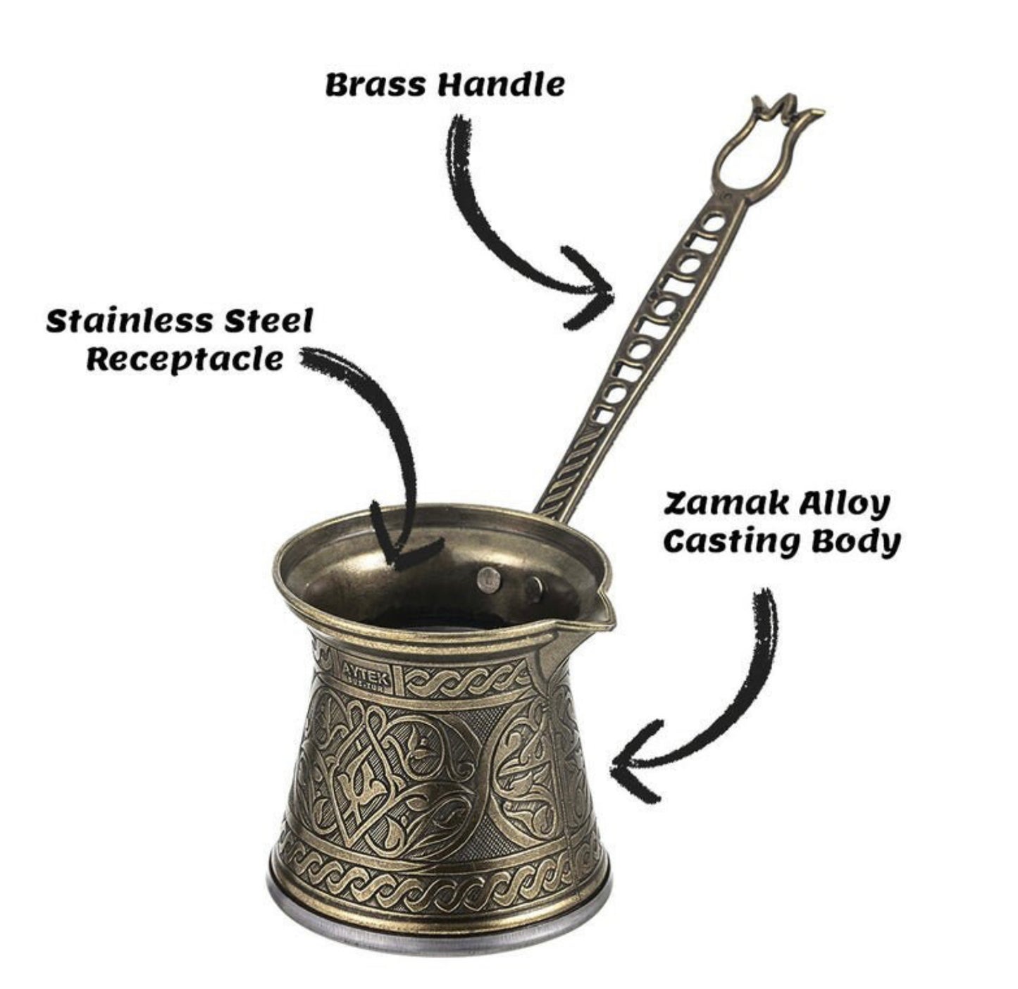 Turkish coffee pot